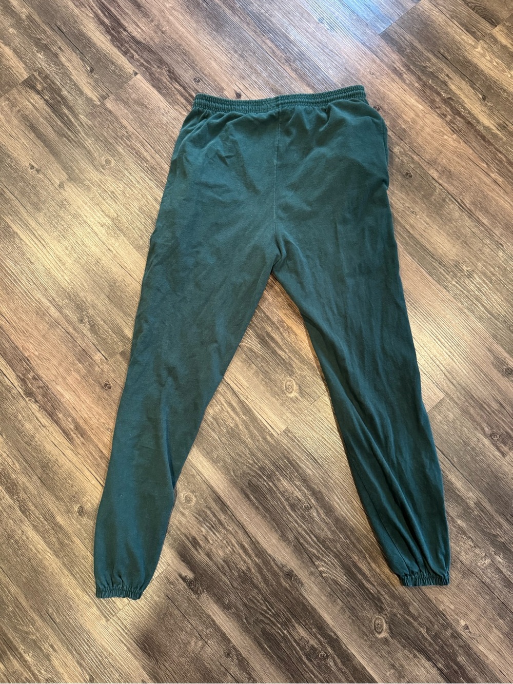 Pluma Vintage Green Sweatpants w/Pockets Size Medium USA Casual 90s